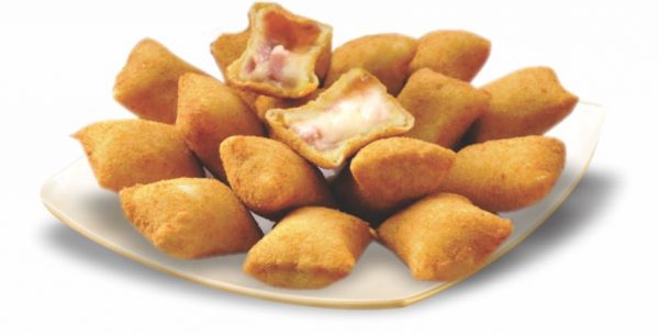 Mini Almofada Presunto e Queijo