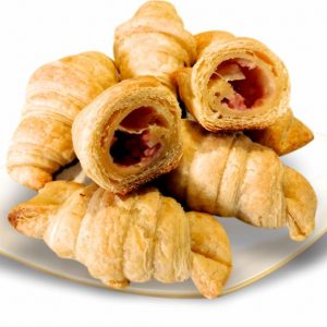 Mini Croissant Presunto e Queijo