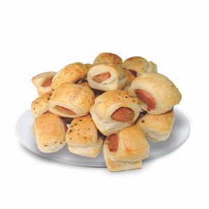 Mini Folhado Salsicha